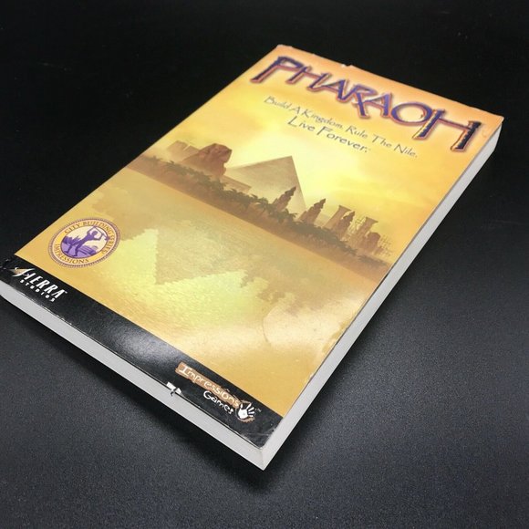 Pharaoh Build A Kingdom. Rule the Nile.  Live Forever Gaming Book Sierra Studios - Picture 6 of 7